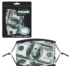 MONEY FACE MASK ADULT SIZE LLB kids toys