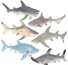 6PC MESH BAG SHARK ASSORTMENT LLB kids toys