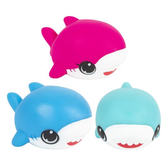 6.5" RUBBER SHARK PUP WITH SOUND LLB kids toys