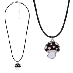 18" Mushroom Mood Necklace