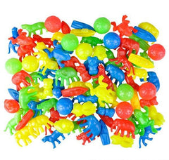 2.25-4.5" PLASTIC TOY ASSTORTMENT 600PCS/BAG LLB kids toys