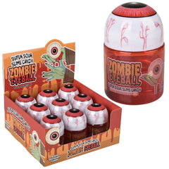 Zombie Eyeball Sour Slime Candy 9ct- LLB Candy