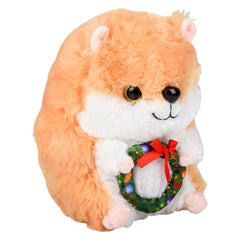 8.5"CHRISTMAS HAMSTER LLB Plush Toys