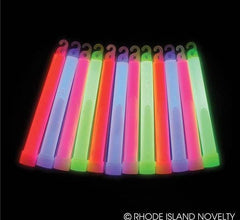 48PC 6" GLOW STICK ASSORTMENT LLB kids toys