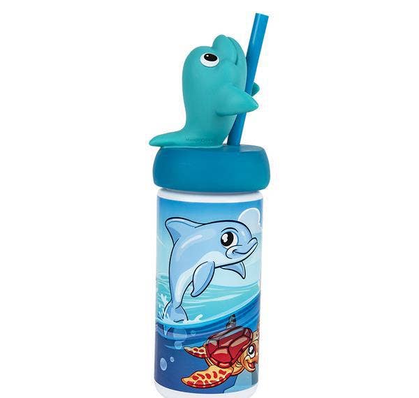 12oz 3D ANIMAL CUP DOLPHIN LLB kids toys