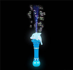 11.5" DOLPHIN LIGHT-UP DOLPHIN BUBBLE BLOWER  Light-up Toys