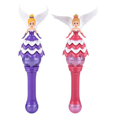 18" Light-Up Spinning Angel Princess Wand- LLB Toys