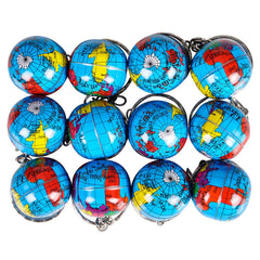 1" GLOBE KEYCHAIN LLB Keychain