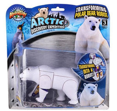 5" POLAR BEAR ROBOT ACTION FIGURE LLB kids toys