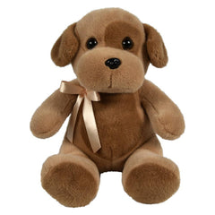 12" Sitting Mink Dog - LLB Toys