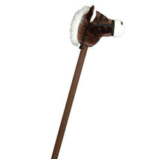 30" BROWN STICK HORSE LLB kids toys