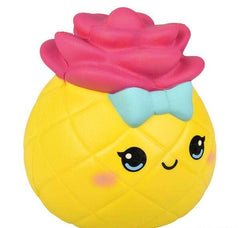 JUMBO SQUISH PINEAPPLE BOW MIX 10" LLB Squishy Toys