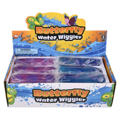 4.75" BUTTERFLY PRINT WATER WIGGLER LLB kids toys