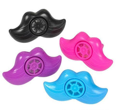 2.5" MUSTACHE LIP WHISTLES (48PC/UN) LLB kids toys