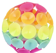 3" LIGHT-UP SUCTION CUP BALL LLB Light-up Toys