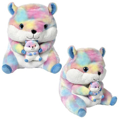 20" BELLY BUDDY SUGAR HAMSTER AND BABY (SS) LLB Plush Toys