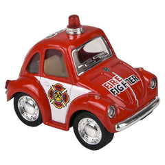 2" VW Mini Police & Firefighter Cars - Kids Toys