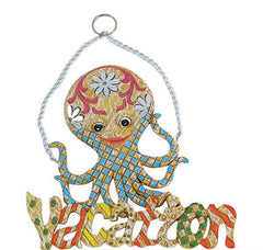 METAL OCTOPUS SIGN LLB kids toys