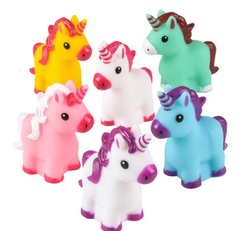 2" RUBBER UNICORN LLB kids toys