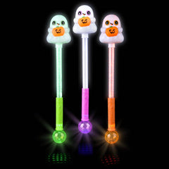 21" Light-Up Ghost Magic Ball Wand- LLB Toys