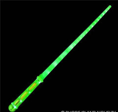 28" SUPER BRIGHT 30 LED GREEN SWORD LLB kids toys