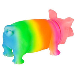 8" SNORTING RAINBOW PIGS LLB kids toys