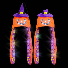 Halloween Jack O Lantern Popping Ear Light-Up Hat - LLB Toys