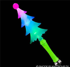 13" FLASHING CHRISTMAS TREE WAND LLB kids toys