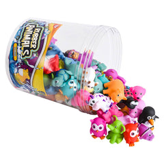 2" RUBBER ANIMAL ASSORTMENT IN CANISTER (72PCS/UNIT)