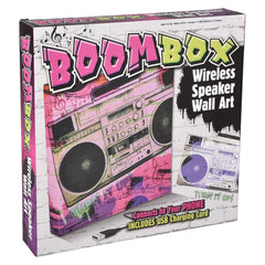 12" Boombox Wall Art Wireless Speaker