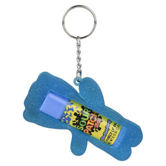 Blue Raspberry Lip Balm With Keychain