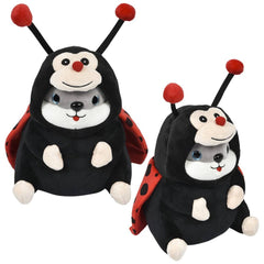 8.5″ Dressed Hamster Lady Bug LLB kids toys