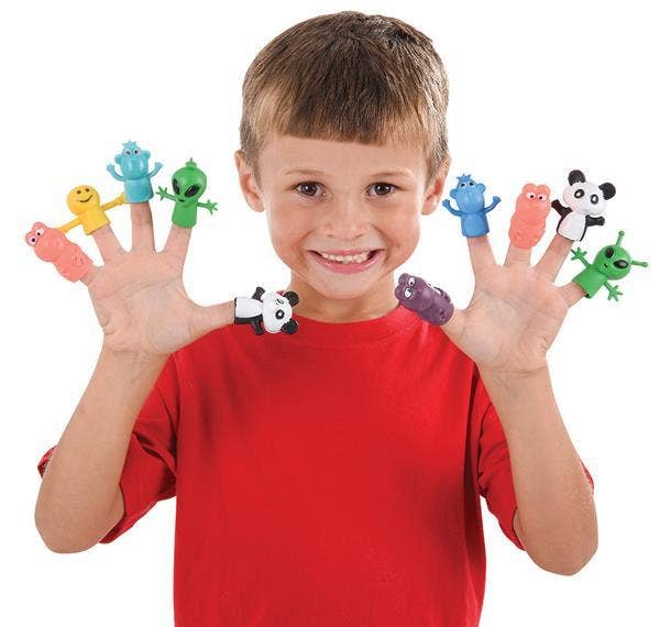 FINGER PUPPET ASSORTMENT LLB Kids Toys