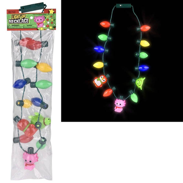 Light-Up Christmas Sea Life Necklace 20