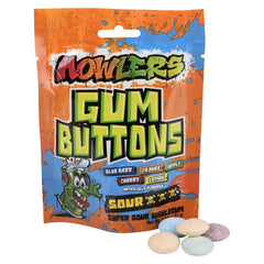 Howlers Sour Gum Buttons