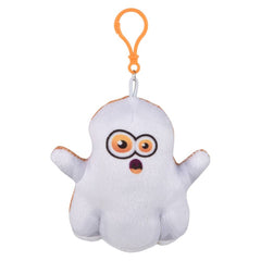 4" Halloween Plush Ghost Backpack Clip On- LLB Toys