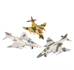 7" DIE-CAST PULL BACK F-4 PHANTOM (6PCS/DISPLAY)  Car Toys