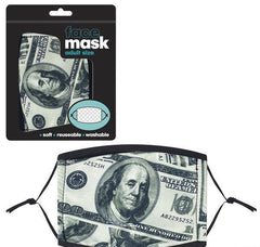 MONEY FACE MASK ADULT SIZE LLB kids toys