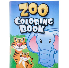 ZOO ANIMAL COLORING SET LLB kids toys