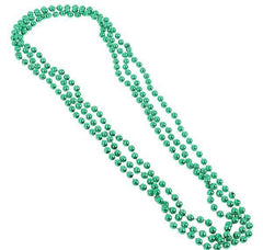 33" 7 mm GREEN BEADS LLB kids toys