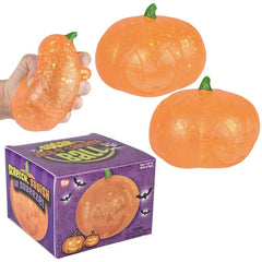 3.75" Jack O Lantern Squeezy Sugar Ball - Halloween- LLB