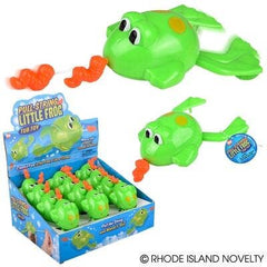 6.5" PULL-STRING FROG BATH TOY LLB kids toys