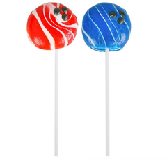 2" BOWLING LOLLIPOP LLB candy