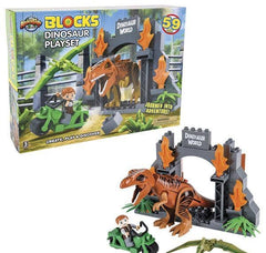 59pc DINOSAUR BLOCK SET XL LLB kids toys