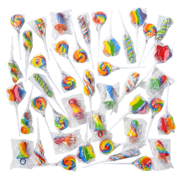 110 PC SWIRL CANDY ASSORTMENT LLB Candy