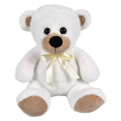 12" Sitting Mink Bear - LLB Plush