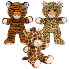 15" Jungle Animals Plush Toy