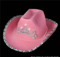 CHILD SIZE LIGHT-UP COWGIRL HAT