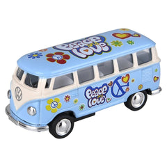 2.5" Diecast Pull Back 1962 VW Classic Bus W/Printing