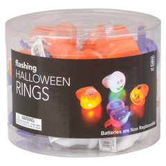 1.5" HALLOWEEN LIGHT-UP RINGS (24PC/UN) LLB Light-up Toys